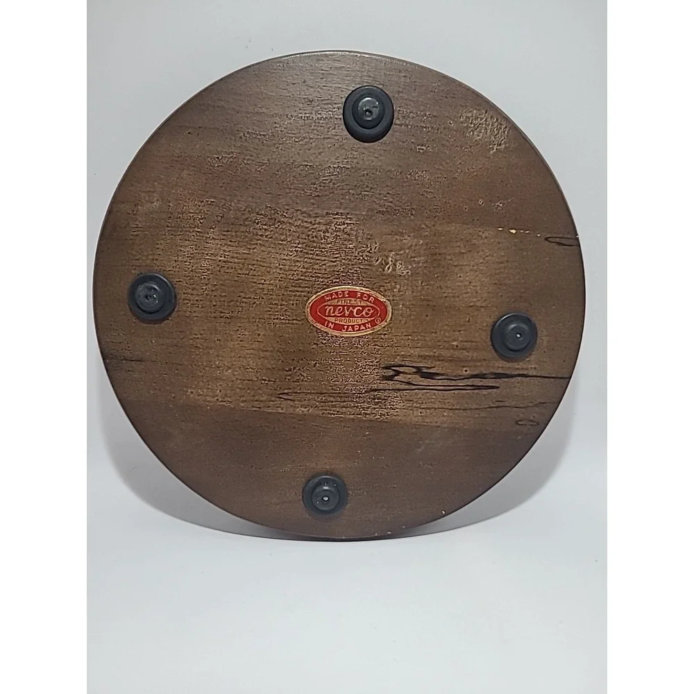 Nevco Vintage‎ Cheese Board Ceramic Wood